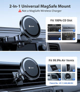 VICSEED Soporte  magnético para automóvil CD