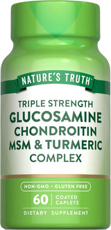 Complejo de Glucosamina y Condroitina Nature's Truth 60 Caplets