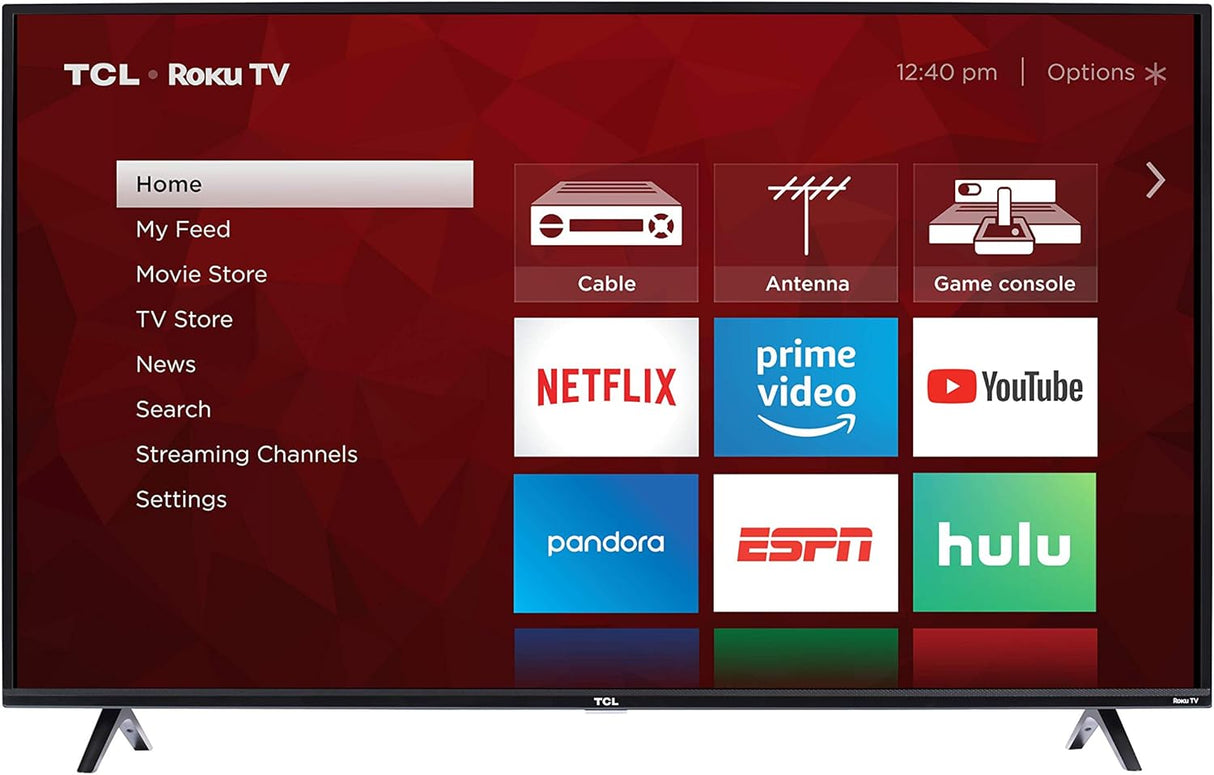 Televisor 4K Smart LED TCL 55S425 de 55 pulgadas (2019)