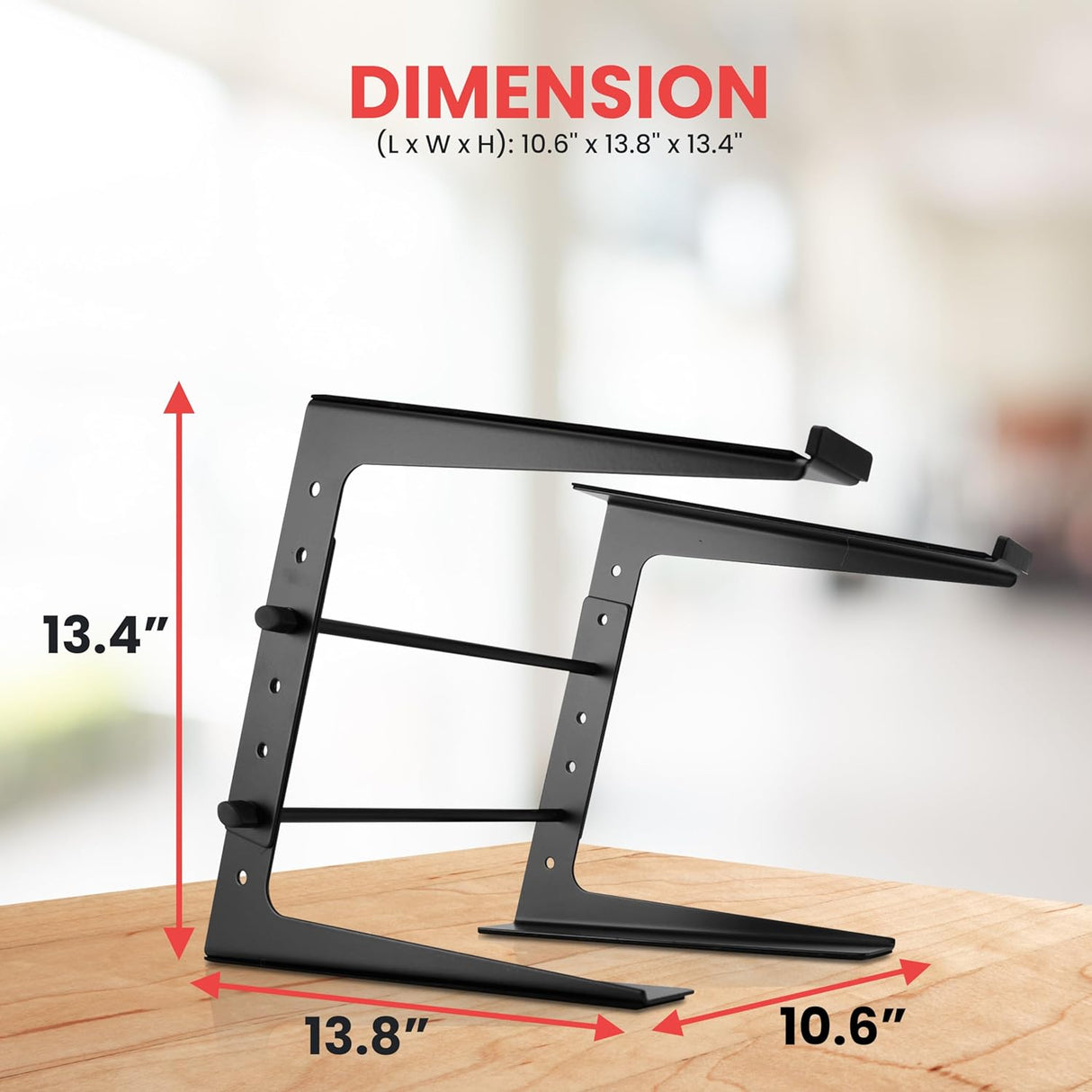 Soporte portátil ajustable para laptop PLPTS25.5 Pyle