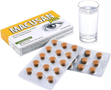 Tabletas para ojos secos para problemas de salud ocular