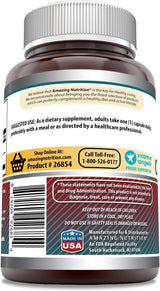 Fórmulas Asombrosas Colina e Inositol Suplemento 500 Mg 200 Caps