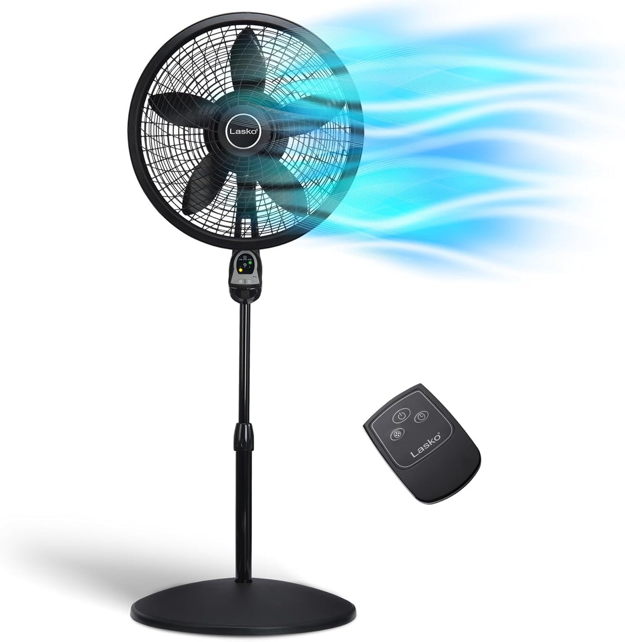 Ventilador Lasko 20 y 18 con control remoto y oscilante