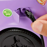 Accesorios Barbie, Coche Eléctrico 2 Plazas, Transformable