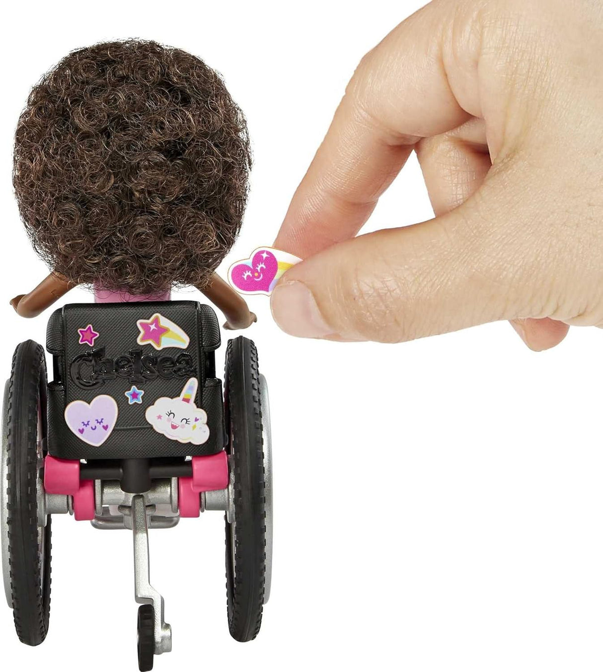 Barbie Chelsea Muñeca con Silla de Ruedas y Accesorios