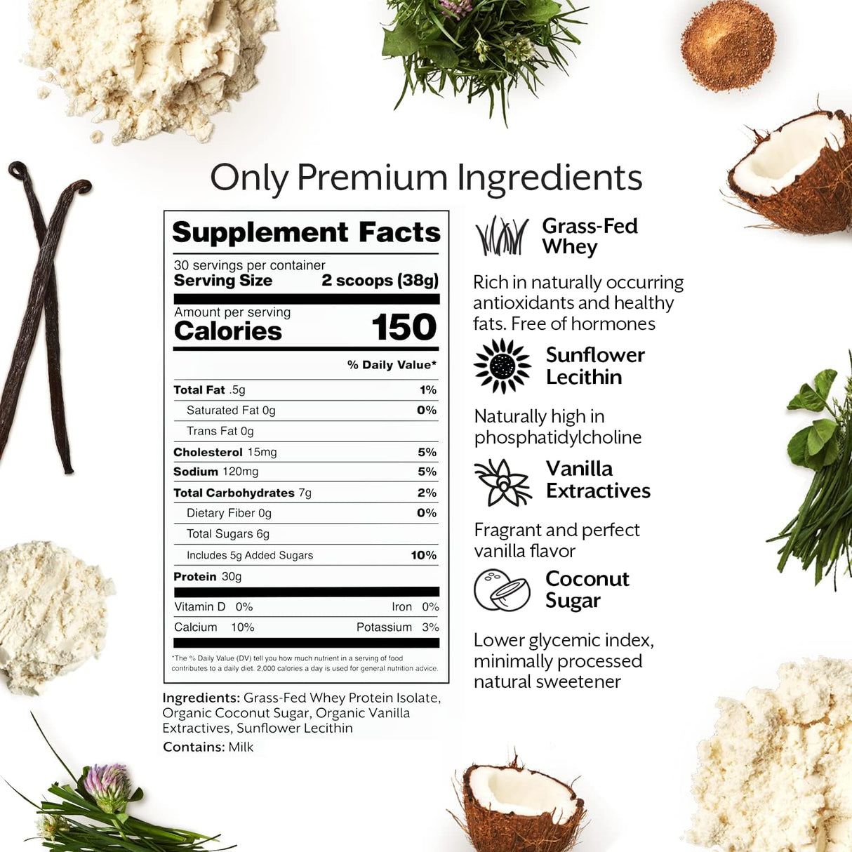 ProMix Nutrition Proteína de Suero Aislada, Vacuno, 2.5 lb