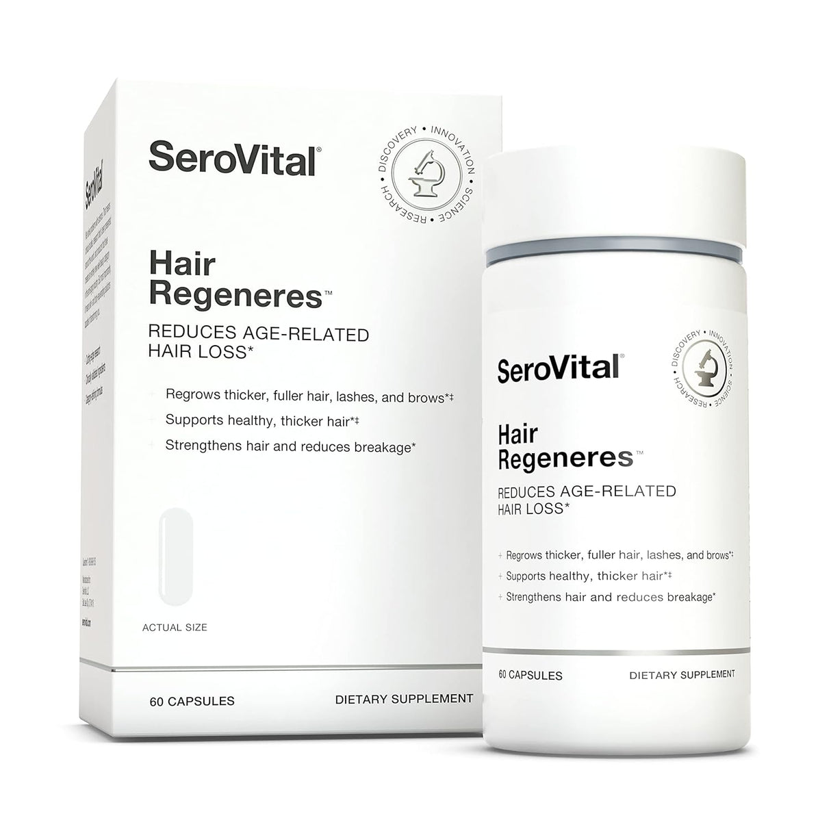 Suplemento para crecimiento mejorado del cabello  60 und