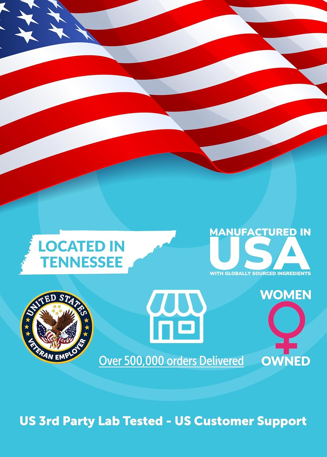 Lunakai Vitamina D3 K2 Gummies con Calcio Vegan 60ct