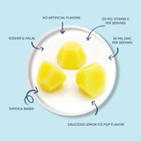 Suplemento Gomitas de vitamina C y zinc  apoyo inmunológico
