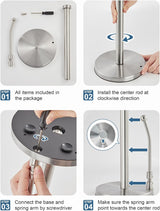 Soporte de Toallas de Papel SMARTAKE, base pesada, fácil corte