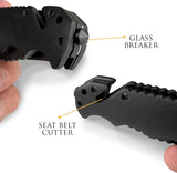 Cuchillo premium grabado, accesorio de viaje compacto