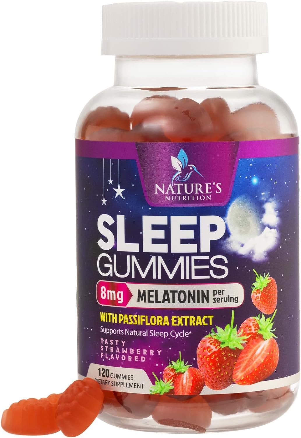 Suplemento Gummies 8mg Extra Strength  20mg