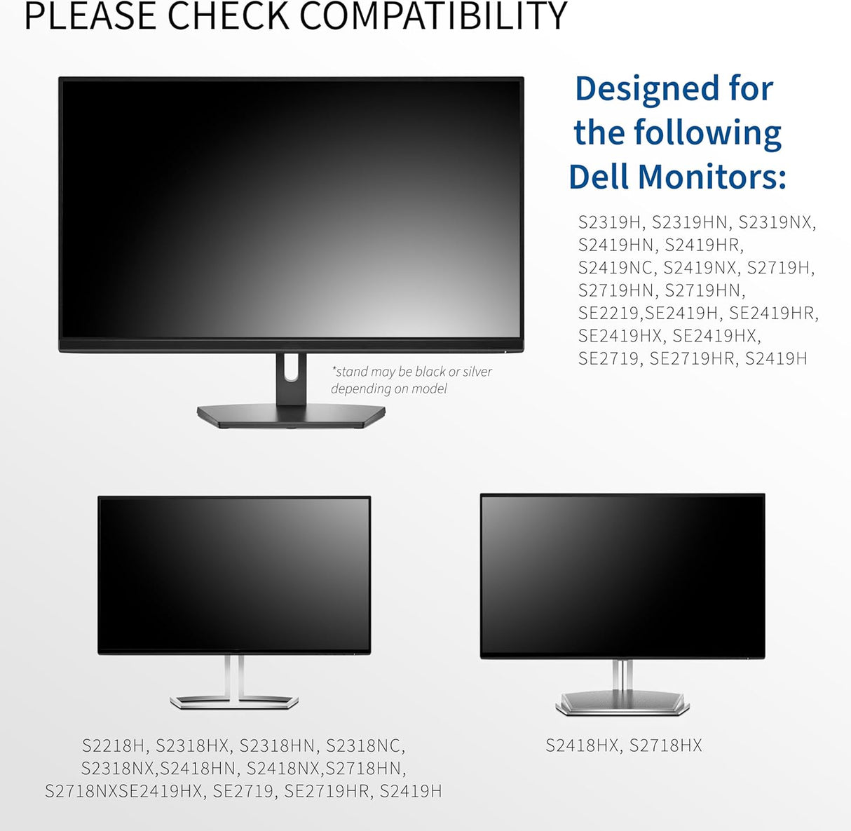 Adaptador VESA Rápido VIVO para Monitores Dell MOUNT-DLS024