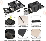 Transportador Suave para Gatos Grandes 20 lbs+ - Duradero 2 en 1