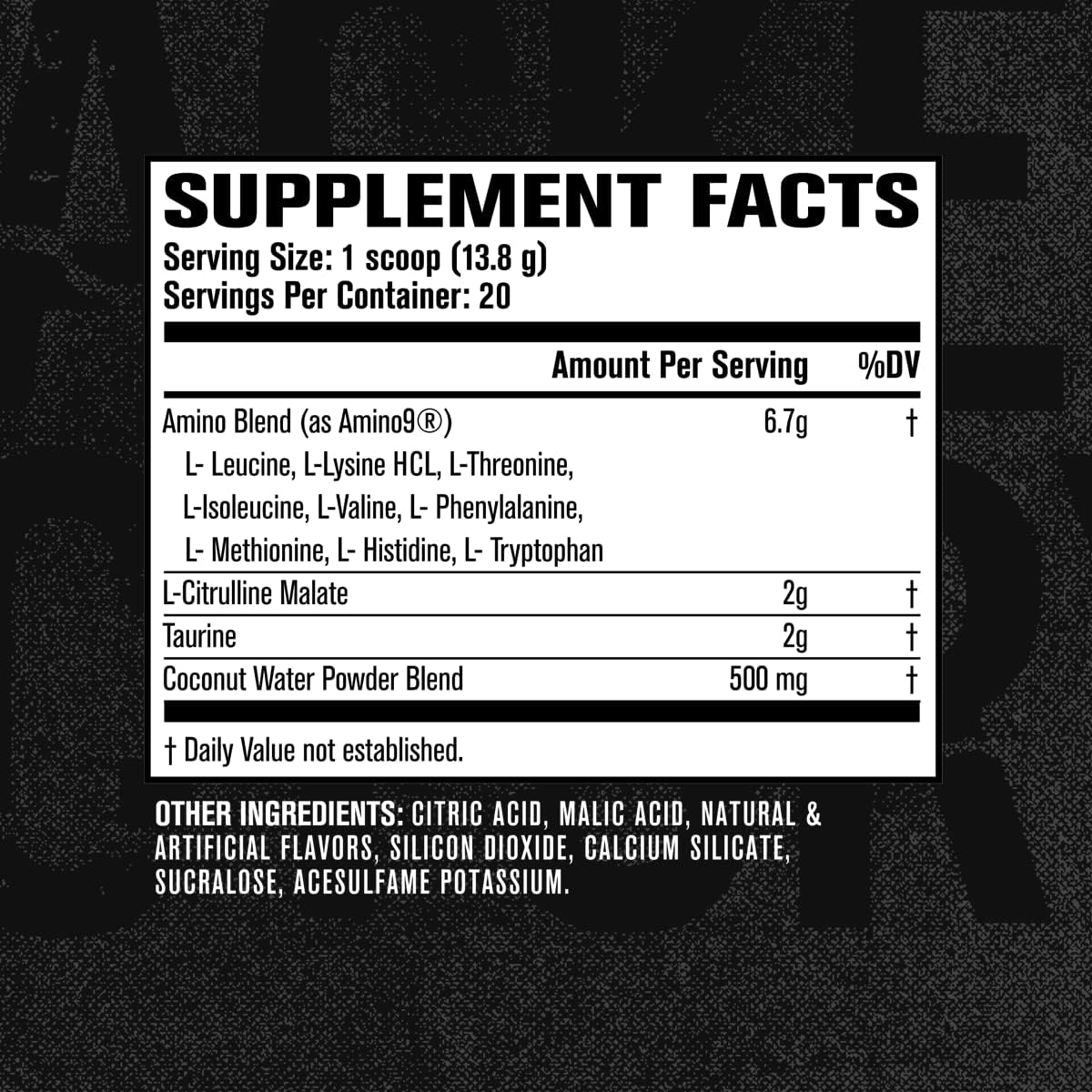 Suplementos Alimenticiosen polvo  intra entrenamiento
