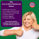 Parche Resveratrol Live To Shine Antioxidante Salud 30und
