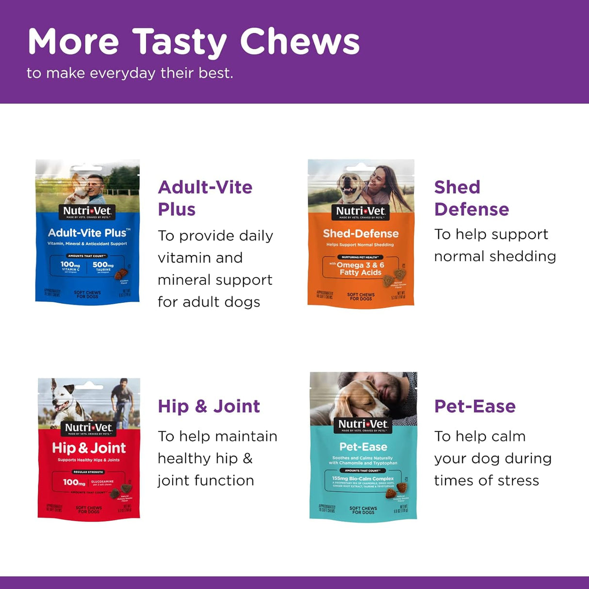 Vitaminas suaves pre y probióticos para perros