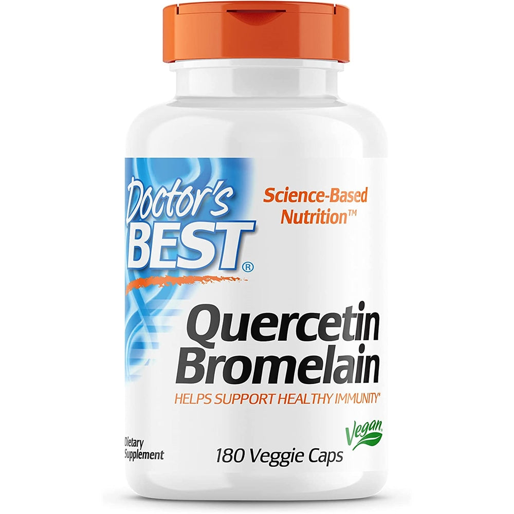Suplementos Alimenticios Cápsulas de quercetina y bromelina