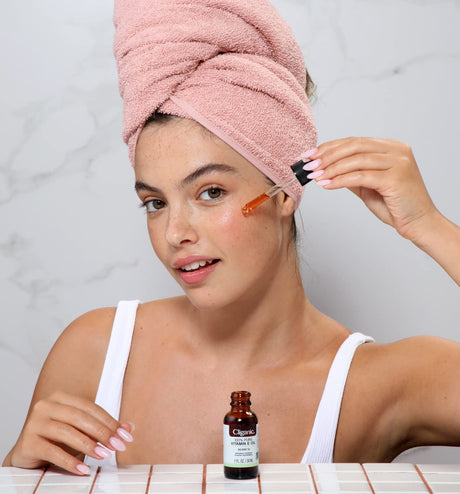 Aceite de Vitamina E Pura 100% para Piel, Cabello y Rostro