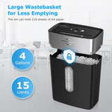BONSEN Destructora de papel 10 hojas, P-4, S3201