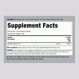 Vitamin B2 Piping Rock 100mg 180 Cápsulas Vegetarianas