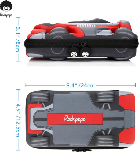 Rockpapa Estuche de Carreras Grande para Lapiceros, Caja de Almacenaje