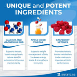 Suplementos Keto BHB - Energía, Enfoque y Quema de Grasa