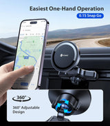 VICSEED Soporte  magnético para automóvil CD