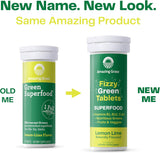 Suplemento fizzy  green Grass Tabletas efervescentes 6 pack