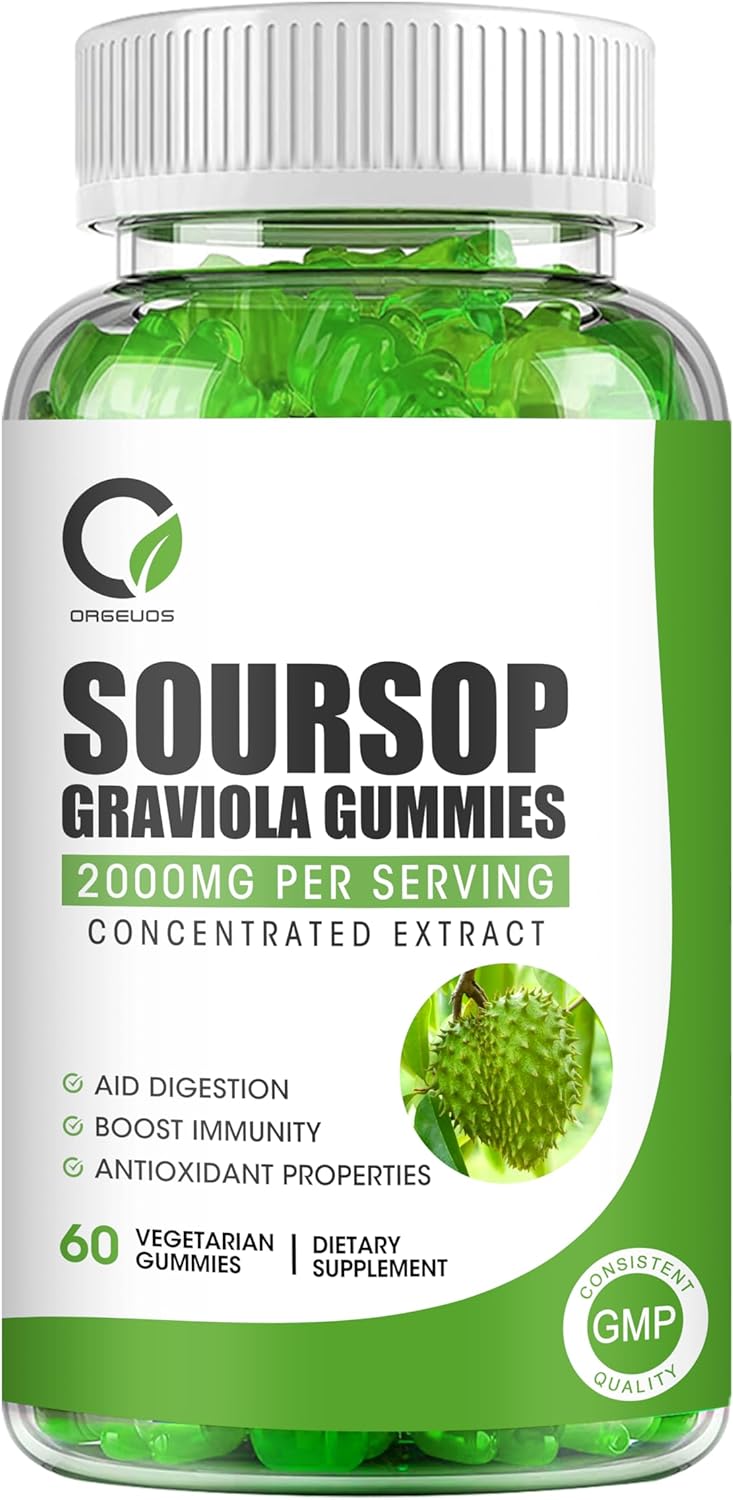 Suplementos de graviola de guanábana orgánica ORGEUOS