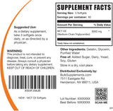Suplemento de aceite MCT (triglicéridos de cadena media)