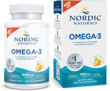 Suplemento Omega-3, sabor a limón, 90 geles suaves 690 mg