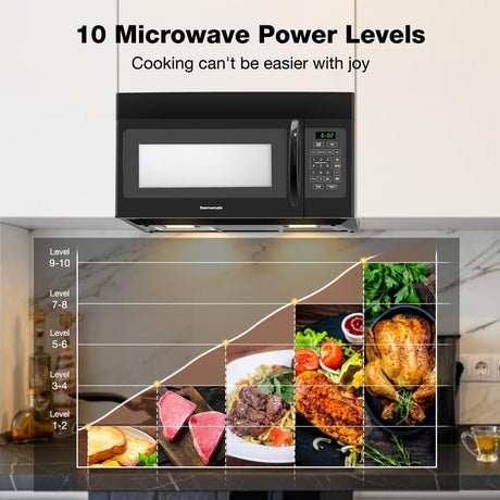Microondas sobre la estufa thermomate 1.6 Cu. Ft. 1000W, 300 CFM