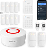 Sistema de Alarma Inalámbrico WiFi con App para Seguridad