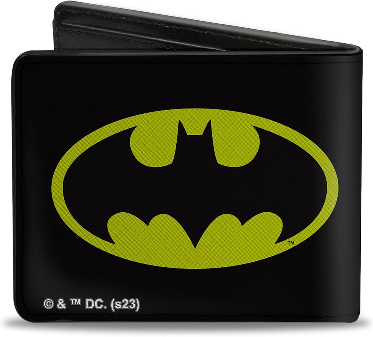 Cartera DC Comics Bifold Batman Bat Signal Cuero Vegano