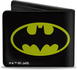 Cartera DC Comics Bifold Batman Bat Signal Cuero Vegano
