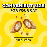 Paquete surtido de golosinas para gatos, 4 bolsas de 6.3 oz