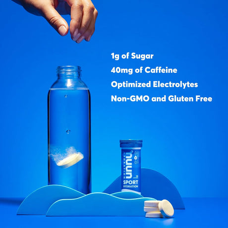 Suplemento Nuun Tabletas de electrolito hidratante energétic