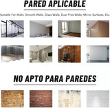Decoración Pared Acrílica 3D IUIBMI, Espejo, 117x119cm