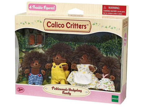 familia de erizos peluches