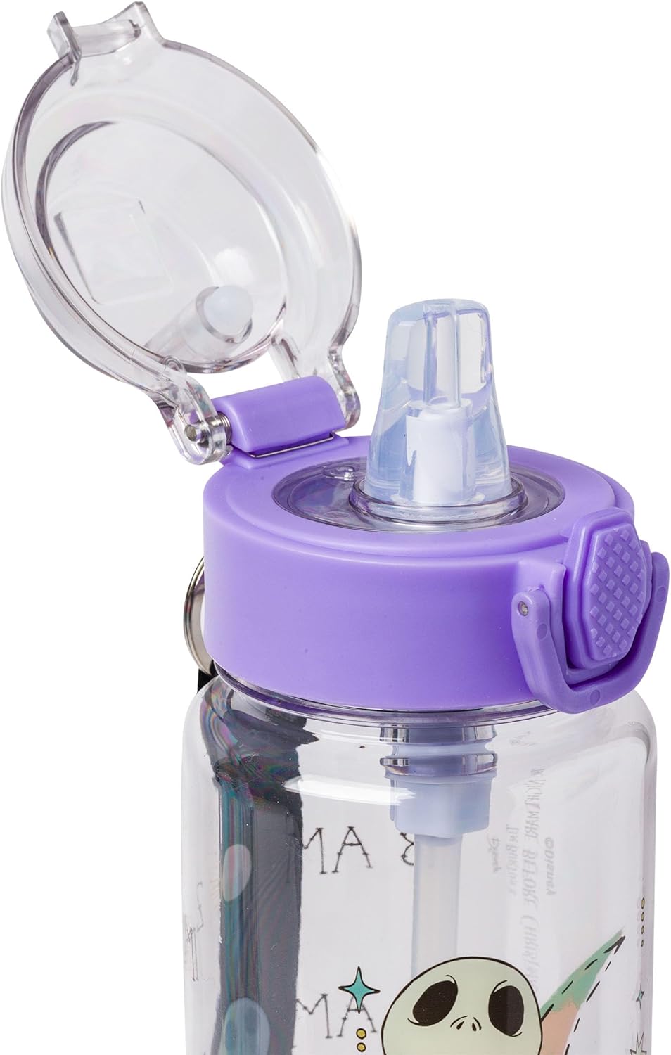 Botella de agua 33 oz con tapa, Silver Buffalo, Nightmare Before Christmas