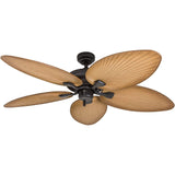 Ventilador de techo con diseño de palmera de 52 pulgadas