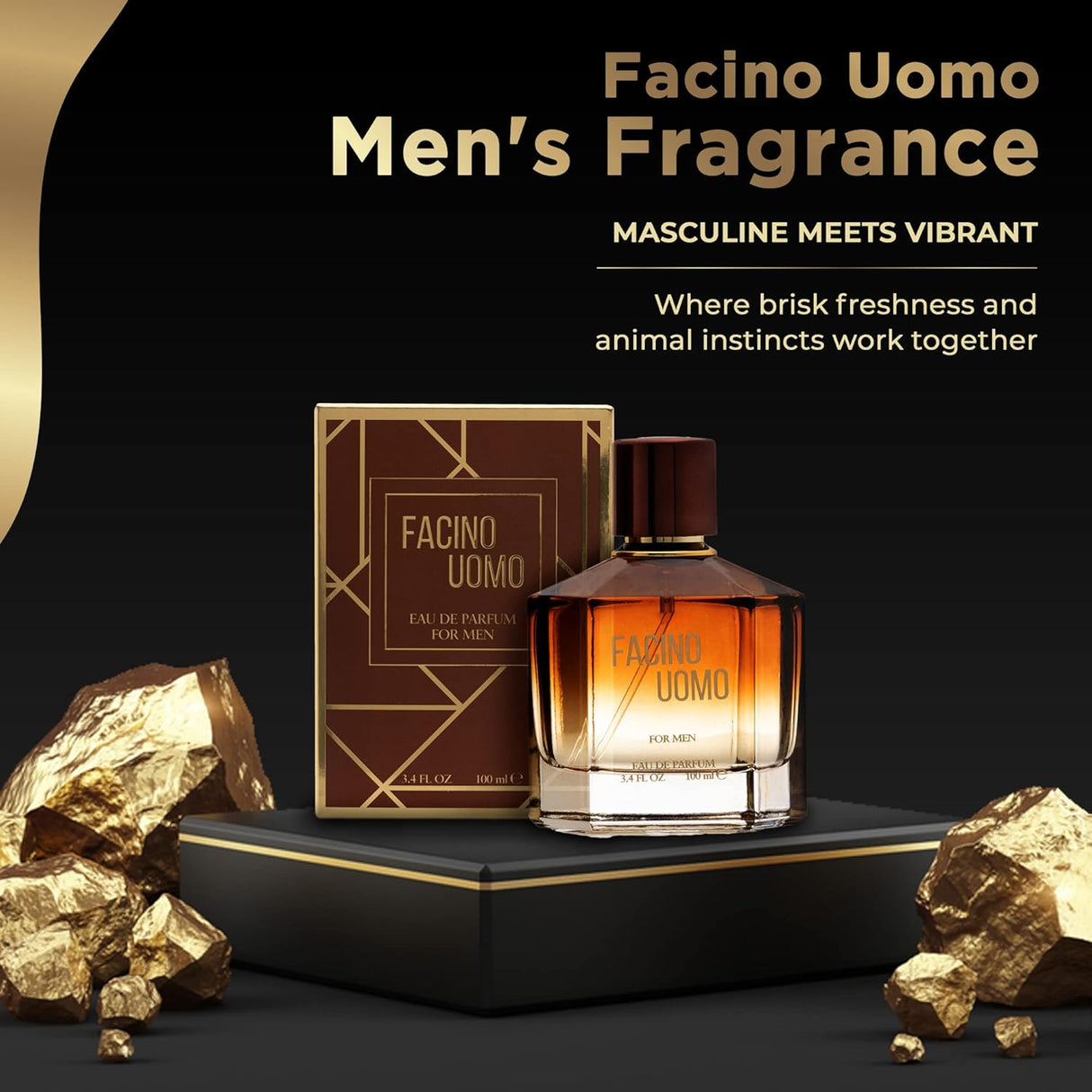 Colonia para hombre inspirada en Invictus para hombre