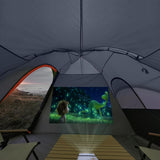 Carpa Familiar para 10 Personas, Doble Capa, Impermeable, 2 Habitaciones