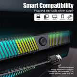 Altavoces de computadora estéreo de alta fidelidad  USB