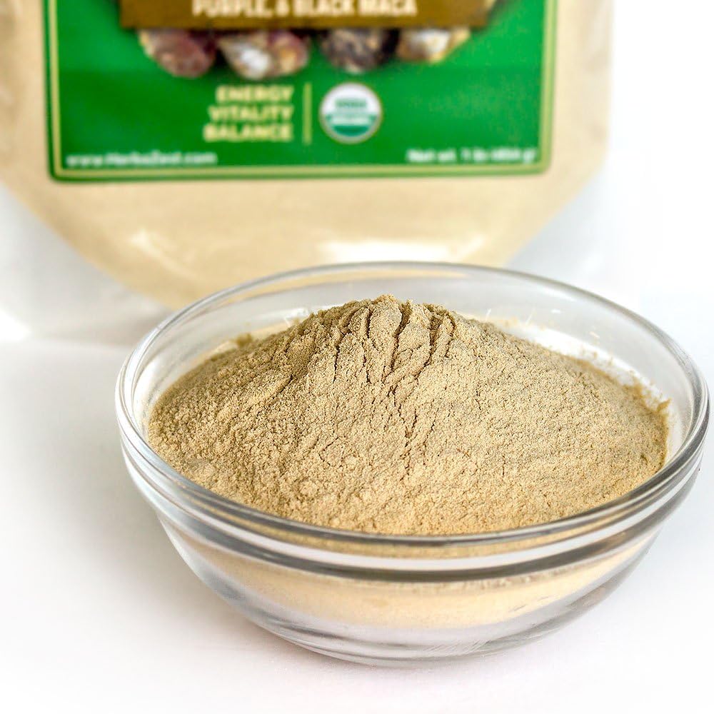 Maca Orgánica 1LB USDA Vegan Sin Gluten Superfood
