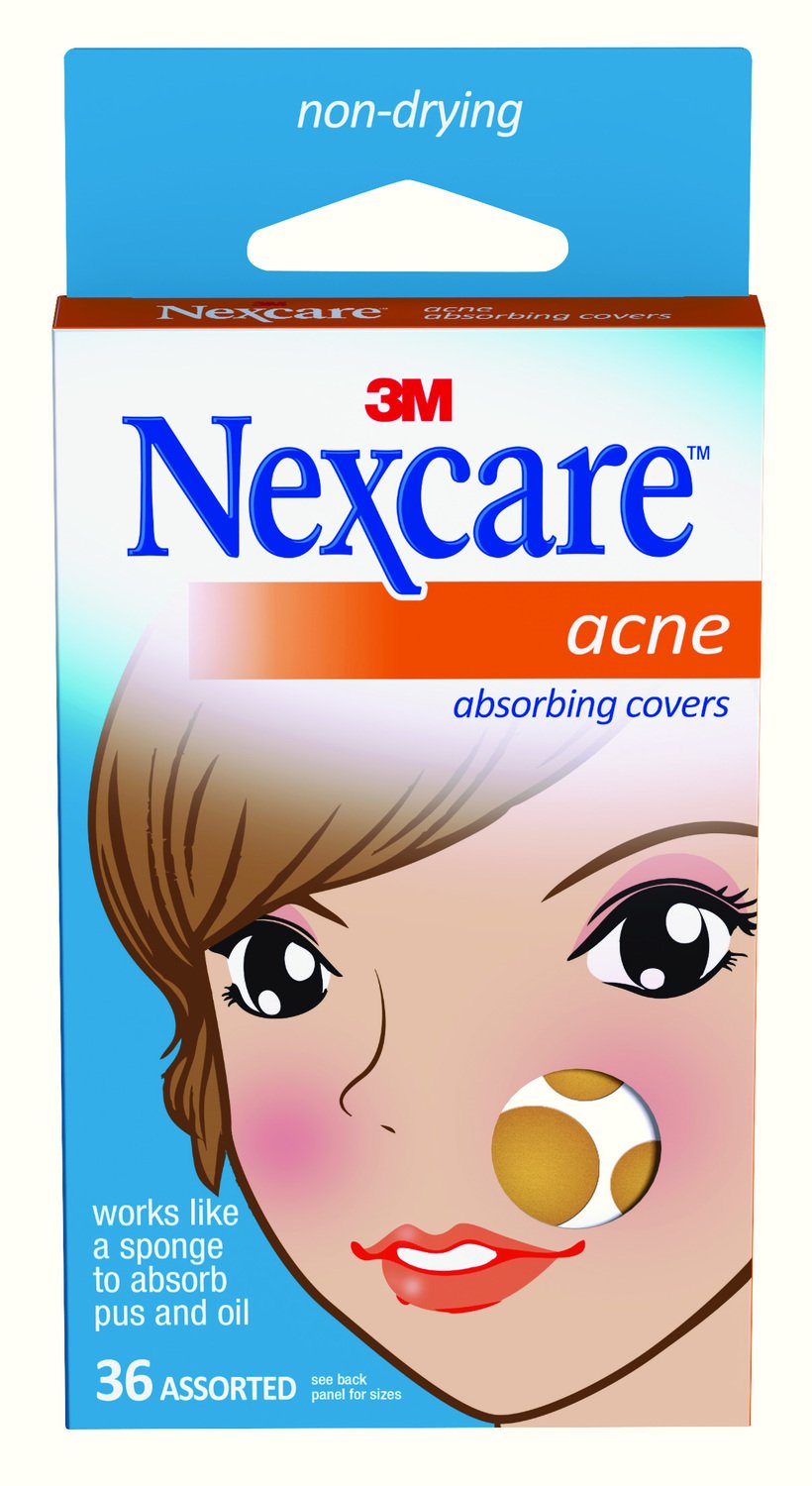 Cubierta para el acné Nexcare