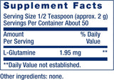 L-Glutamina Life Extension, Aminoácido para Músculos e Inmunidad, 100 g