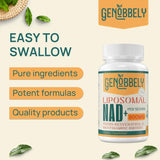 Suplemento Liposomal NAD+ con Nicotinamida y Resveratrol