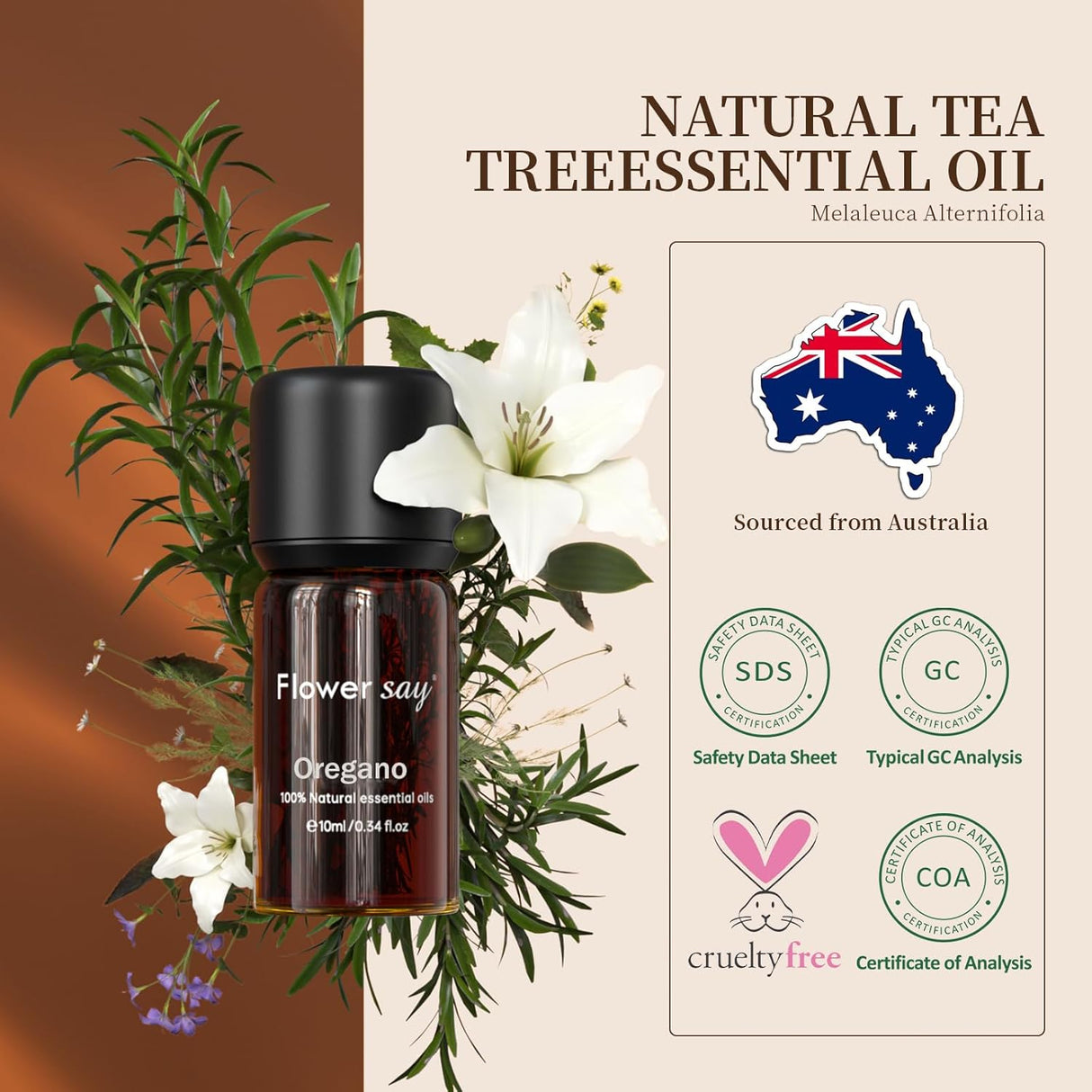 Aceite de orégano 0.34Oz - Puro, Natural, Terapéutico, Sin Diluir